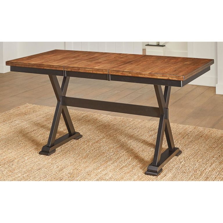 Stormy Ridge Gathering Height Trestle Table - Heritage Furniture ...